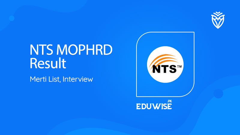 NTS MOPHRD Result