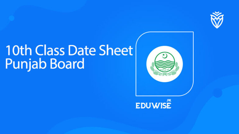 10TH CLASS DATE SHEET 2026 PUNJAB BOARD PDF DOWNLOAD visual data 3