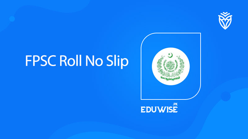 FPSC Roll No Slip