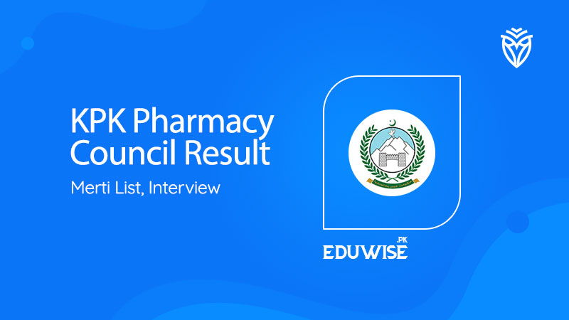 KPK Pharmacy Council Result