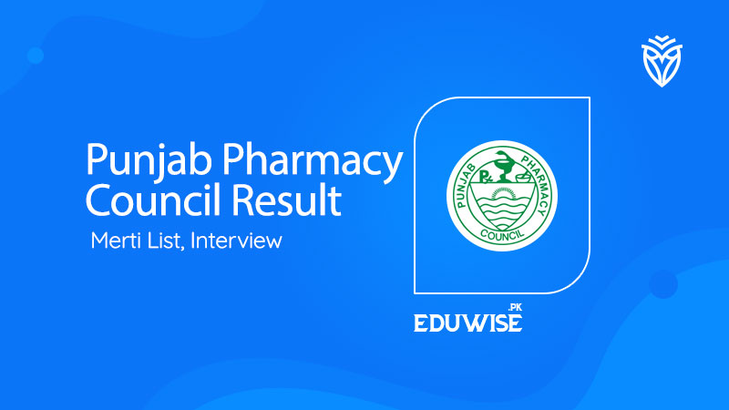 Punjab Pharmacy Council Result